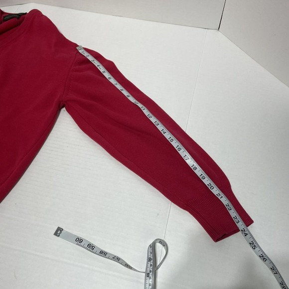 Vintage Lord Jeff V Neck Sweater, Red, XL, USA, 19th Hole Collection - Picture 8 of 8